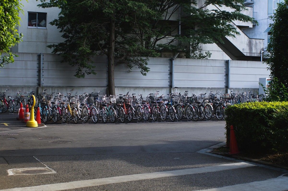 bikes in Kodaira Tokyo