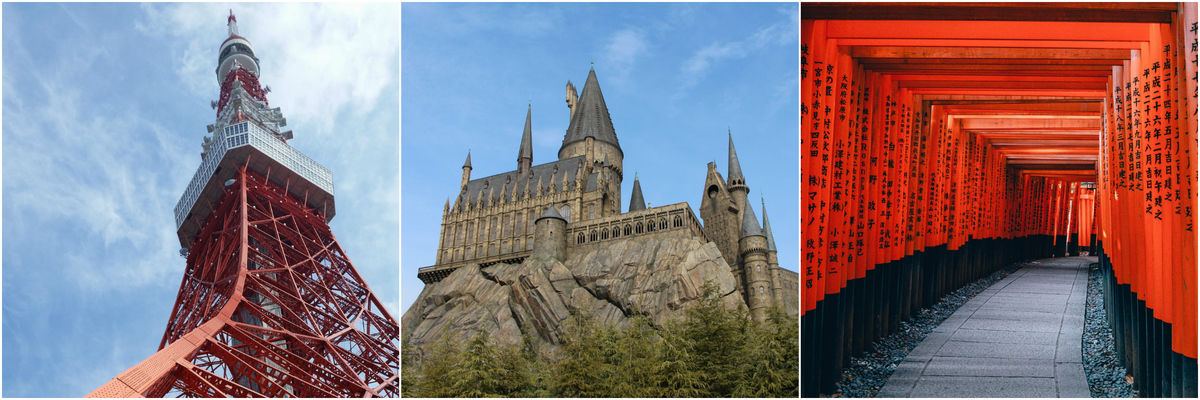 most popular spots in Japan